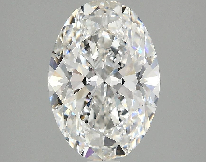 2.02 Carat Oval Shaped Ideal Cut VVS2 IGI Certified Lab Grown Diamond