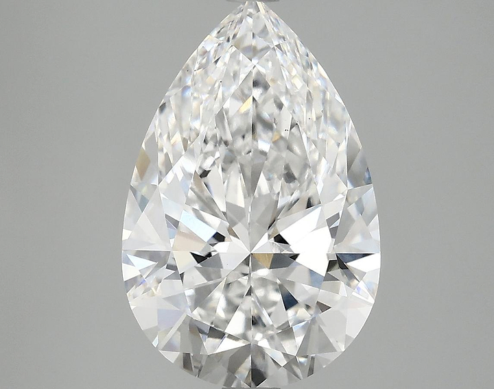 4.07 Carat Pear Shaped Excellent Cut VS1 IGI Certified Lab Grown Diamond