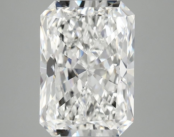 4.03 Carat Radiant Shaped Ideal Cut VVS2 IGI Certified Lab Grown Diamond