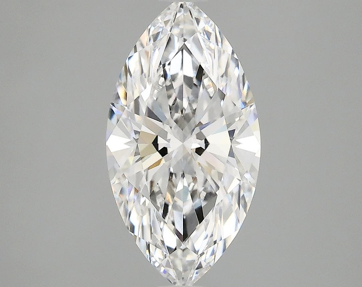 2.1 Carat Marquise Shaped Excellent Cut VVS2 IGI Certified Lab Grown Diamond