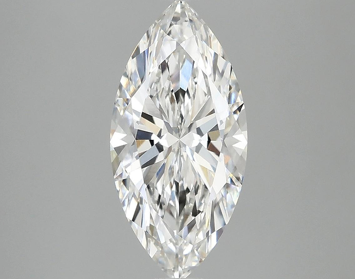 2.02 Carat Marquise Shaped Excellent Cut VVS2 IGI Certified Lab Grown Diamond