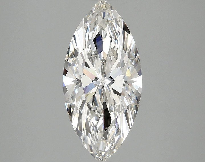 2.0 Carat Marquise Shaped Excellent Cut VVS2 IGI Certified Lab Grown Diamond