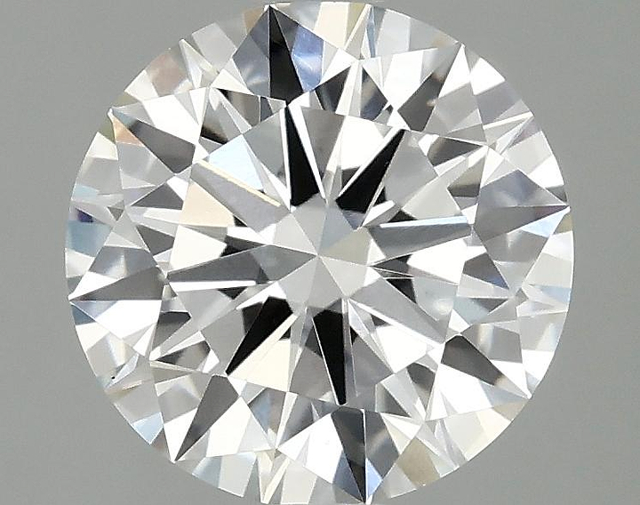 1.58 Carat Round Shaped Ideal Cut VVS2 IGI Certified Lab Grown Diamond