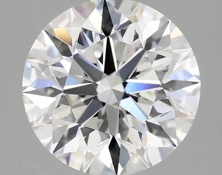 2.53 Carat Round Shaped Excellent Cut VS1 IGI Certified Lab Grown Diamond