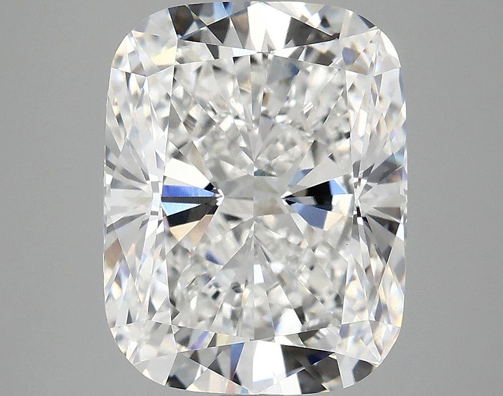 5.05 Carat Cushion Shaped Excellent Cut VVS2 IGI Certified Lab Grown Diamond