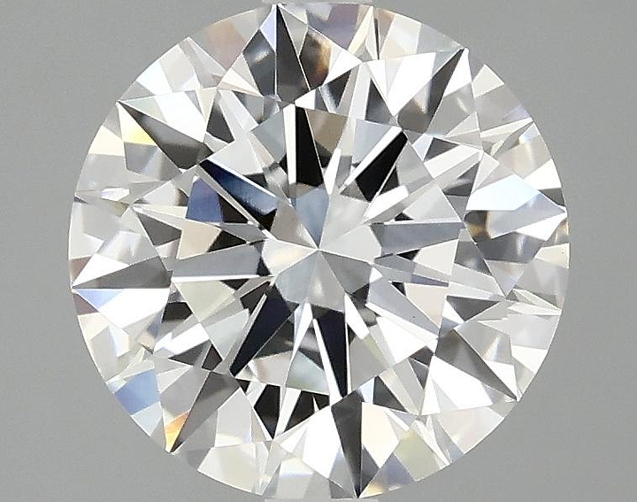 2.56 Carat Round Shaped Ideal Cut VVS2 IGI Certified Lab Grown Diamond