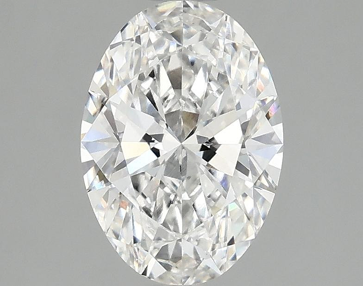 1.5 Carat Oval Shaped Ideal Cut VVS2 IGI Certified Lab Grown Diamond
