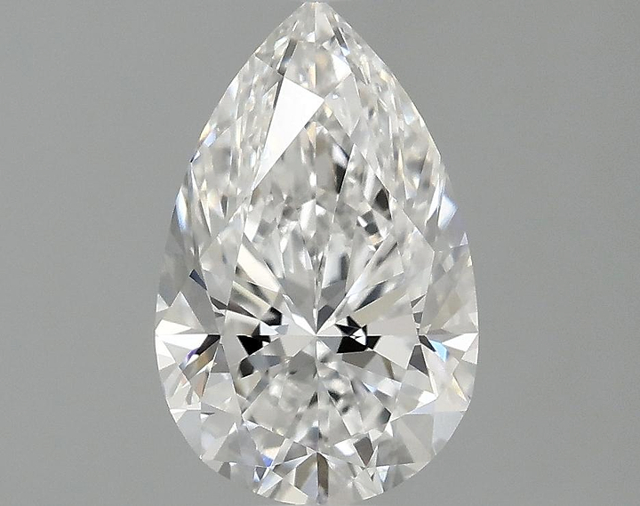1.0 Carat Pear Shaped Ideal Cut VVS2 IGI Certified Lab Grown Diamond