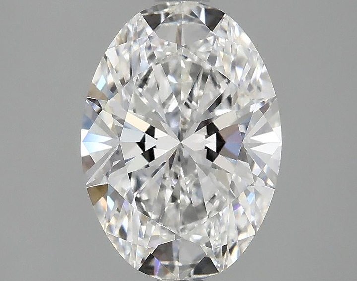 2.08 Carat Oval Shaped Ideal Cut VVS2 IGI Certified Lab Grown Diamond