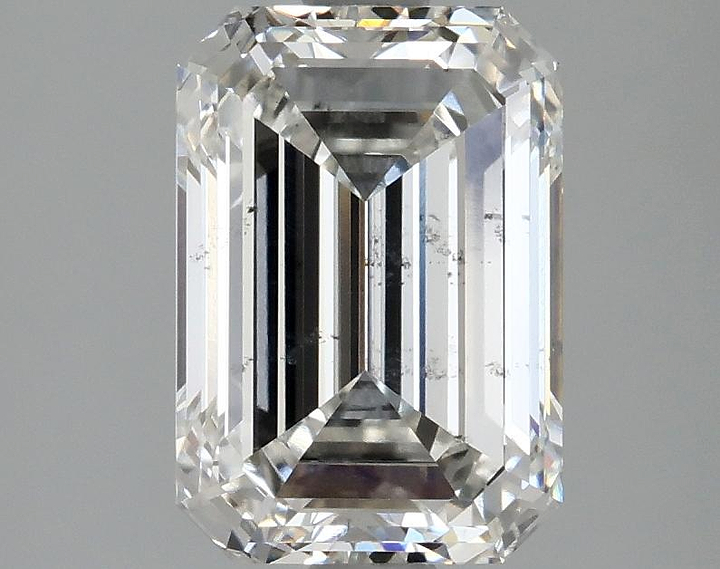 2.5 Carat Emerald Shaped Ideal Cut SI1 IGI Certified Lab Grown Diamond