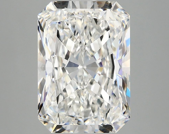 4.1 Carat Radiant Shaped Ideal Cut VVS2 IGI Certified Lab Grown Diamond