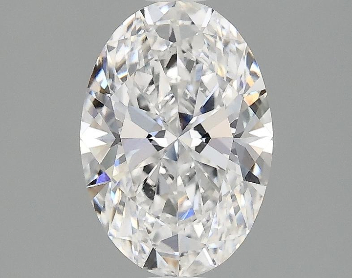 1.45 Carat Oval Shaped Ideal Cut VVS2 IGI Certified Lab Grown Diamond