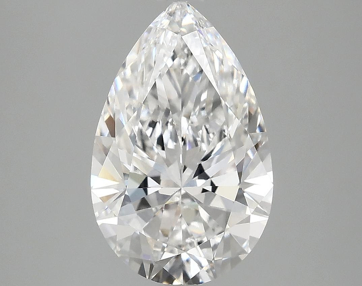 2.85 Carat Pear Shaped Ideal Cut VS1 IGI Certified Lab Grown Diamond