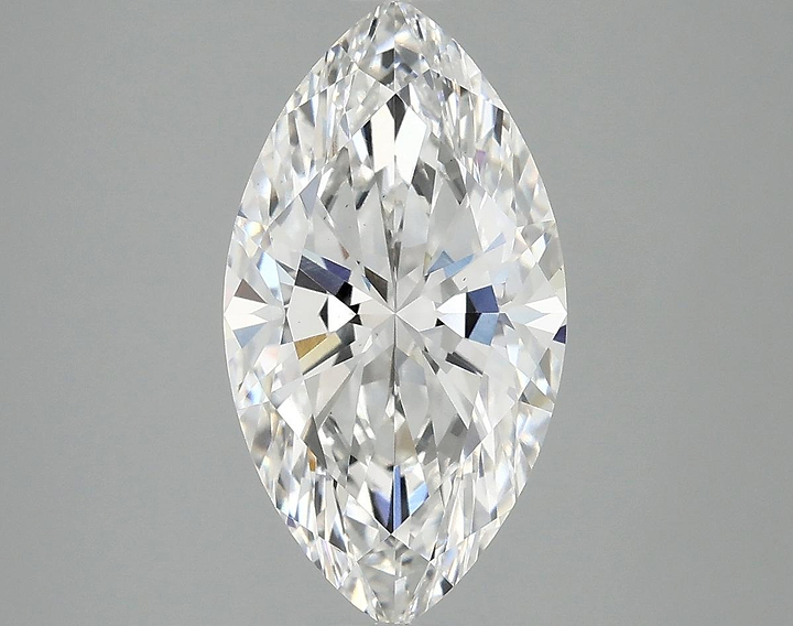 3.09 Carat Marquise Shaped Excellent Cut VS1 IGI Certified Lab Grown Diamond