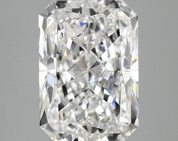 3.09 Carat Radiant Shaped Ideal Cut SI1 IGI Certified Lab Grown Diamond