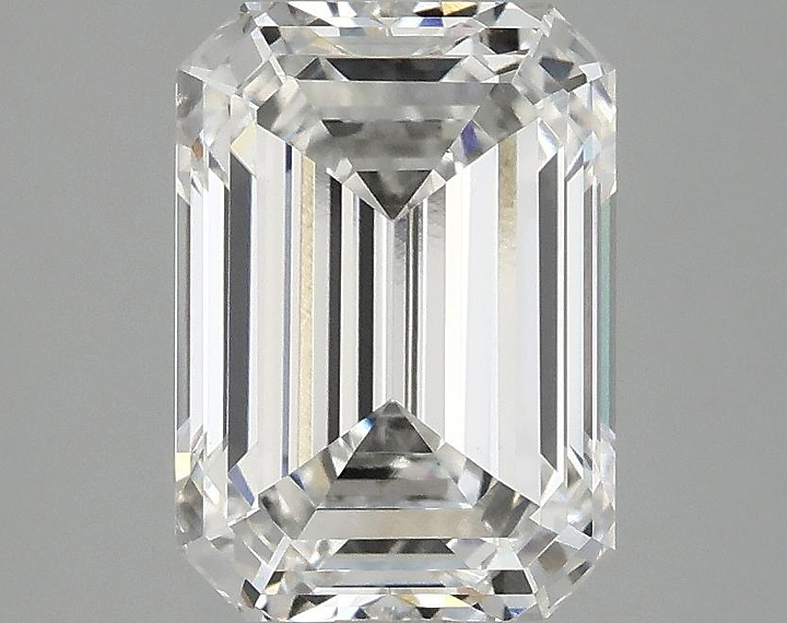 3.07 Carat Emerald Shaped Ideal Cut VS1 IGI Certified Lab Grown Diamond