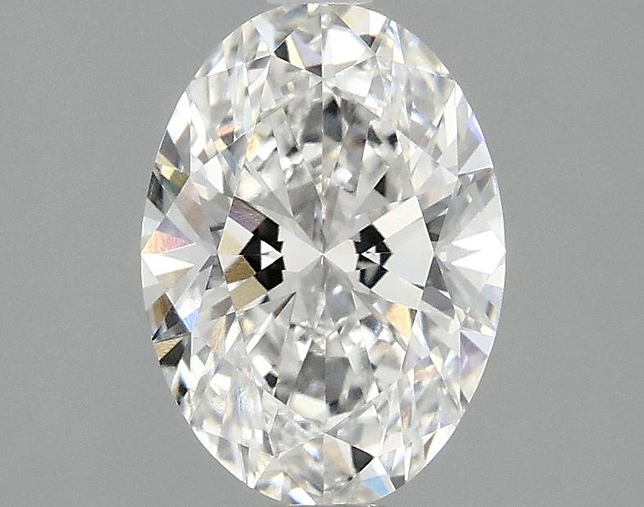 1.58 Carat Oval Shaped Ideal Cut VVS2 IGI Certified Lab Grown Diamond