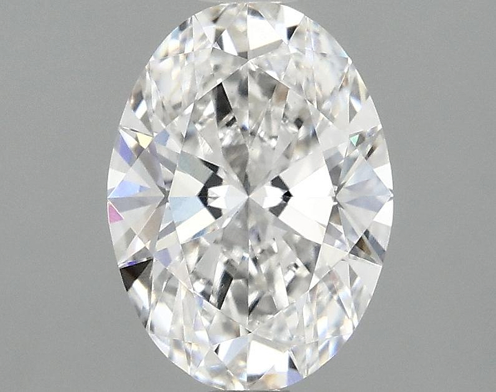 1.54 Carat Oval Shaped Excellent Cut VVS2 IGI Certified Lab Grown Diamond