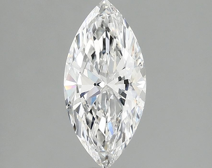 0.98 Carat Marquise Shaped Excellent Cut VS1 IGI Certified Lab Grown Diamond