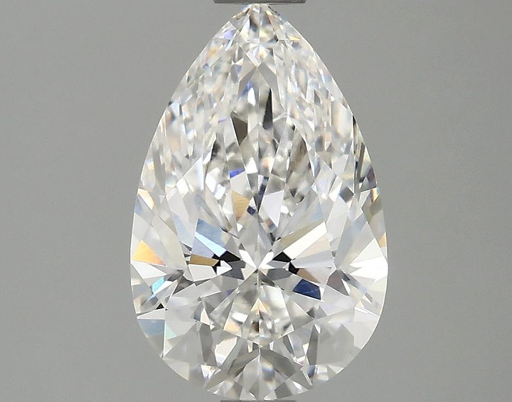 2.04 Carat Pear Shaped Ideal Cut VVS2 IGI Certified Lab Grown Diamond