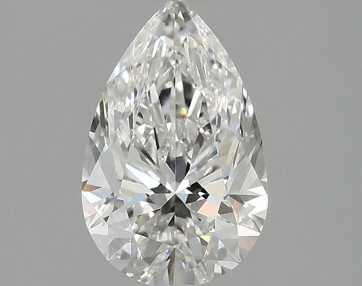 1.52 Carat Pear Shaped Ideal Cut VVS2 IGI Certified Lab Grown Diamond