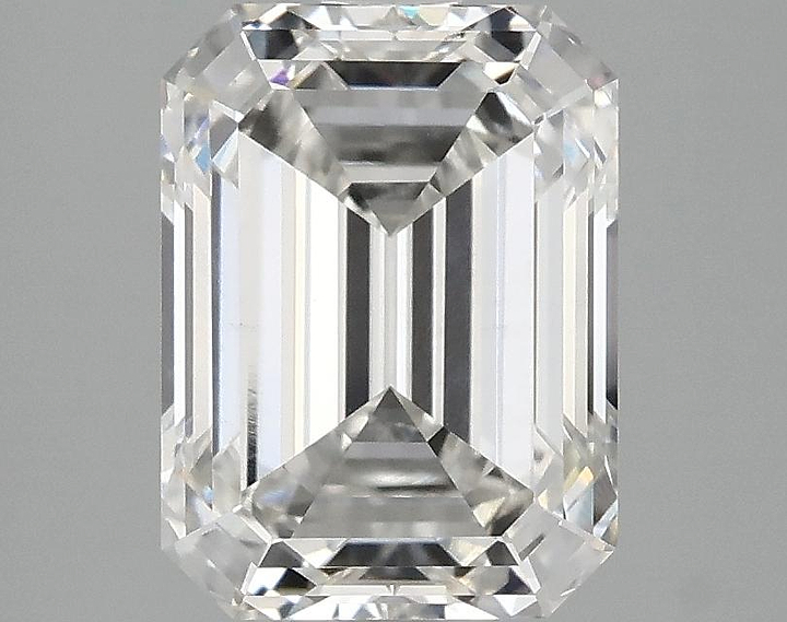 3.05 Carat Emerald Shaped Excellent Cut VS1 IGI Certified Lab Grown Diamond