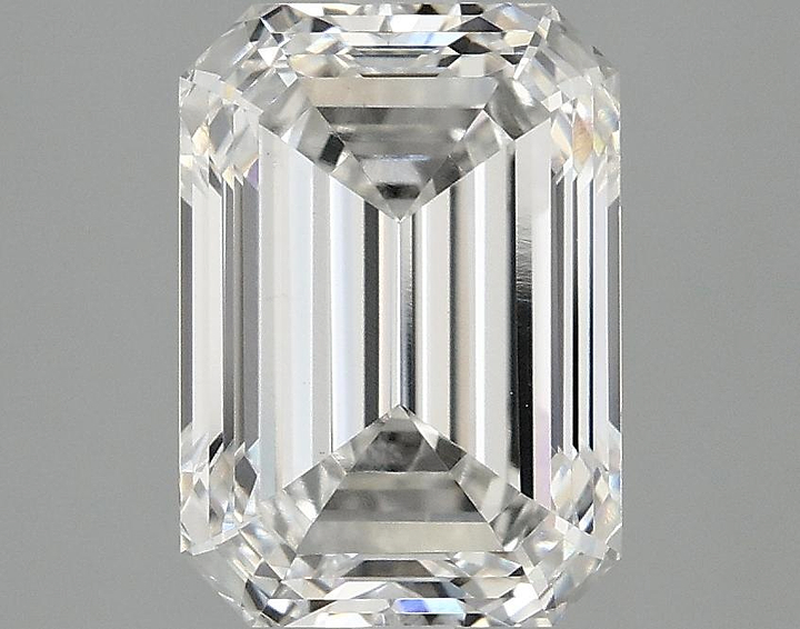 3.1 Carat Emerald Shaped Ideal Cut VS1 IGI Certified Lab Grown Diamond