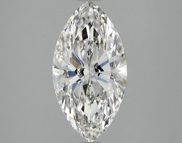 2.04 Carat Marquise Shaped Ideal Cut VVS2 IGI Certified Lab Grown Diamond