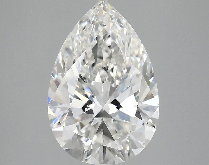 3.06 Carat Pear Shaped Excellent Cut VS1 IGI Certified Lab Grown Diamond