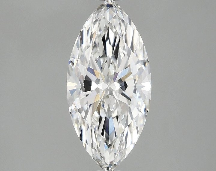 2.09 Carat Marquise Shaped Excellent Cut VVS2 IGI Certified Lab Grown Diamond