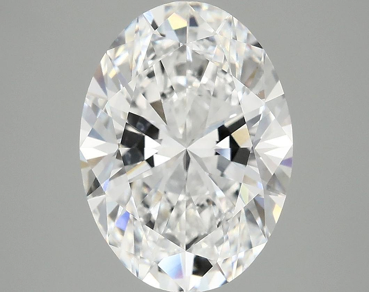 4.02 Carat Oval Shaped Excellent Cut VVS2 IGI Certified Lab Grown Diamond