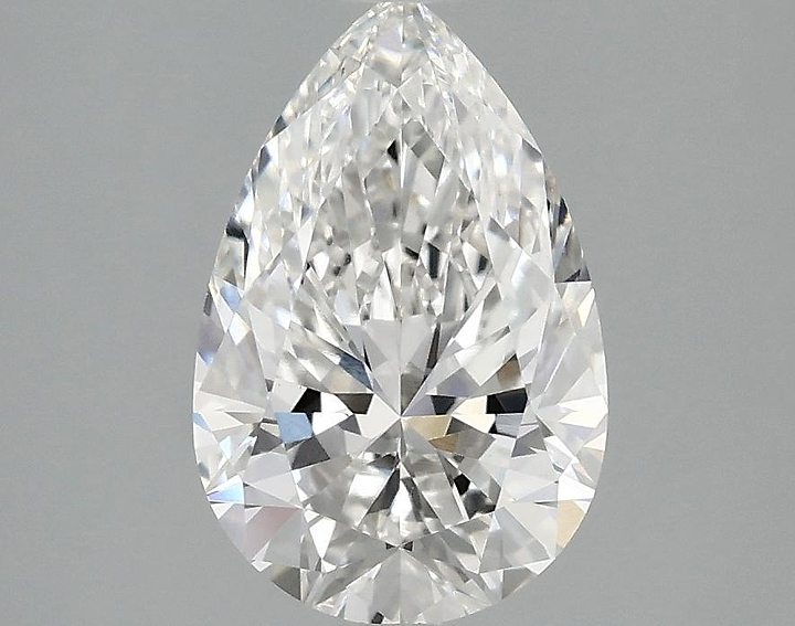 1.87 Carat Pear Shaped Excellent Cut VS1 IGI Certified Lab Grown Diamond