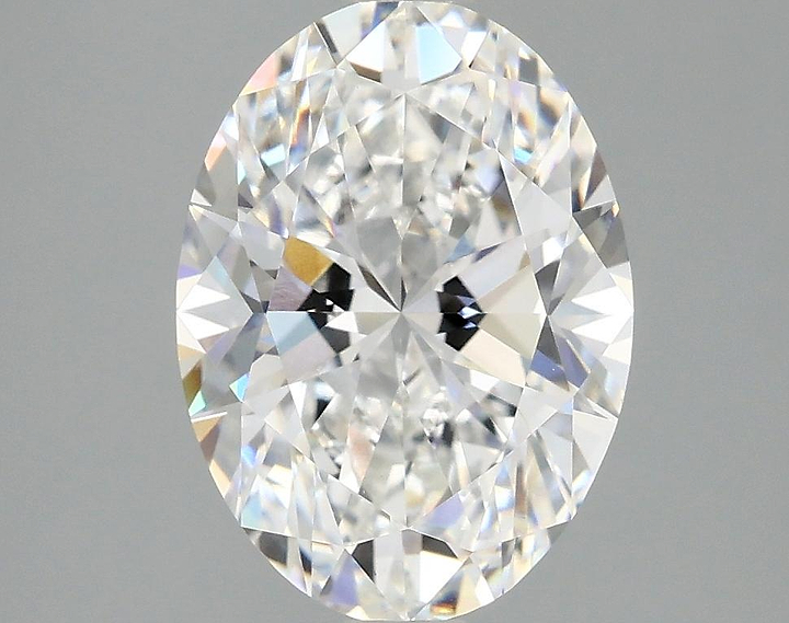 3.09 Carat Oval Shaped Ideal Cut VVS2 IGI Certified Lab Grown Diamond