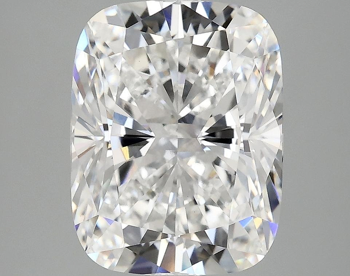 4.09 Carat Cushion Shaped Excellent Cut VVS2 IGI Certified Lab Grown Diamond