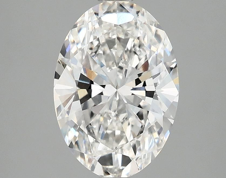 2.0 Carat Oval Shaped Ideal Cut VVS2 IGI Certified Lab Grown Diamond