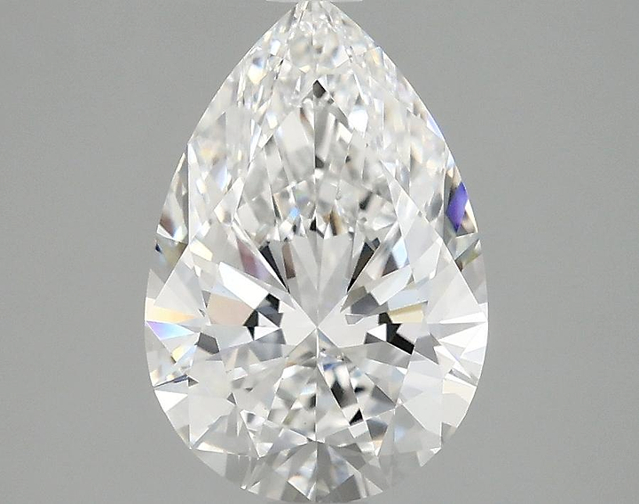 2.01 Carat Pear Shaped Excellent Cut VVS2 IGI Certified Lab Grown Diamond
