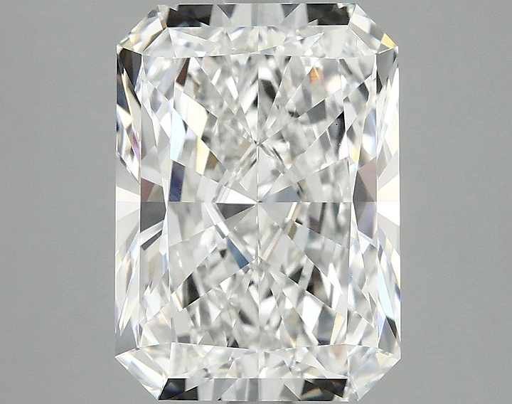 3.64 Carat Radiant Shaped Ideal Cut VVS2 IGI Certified Lab Grown Diamond