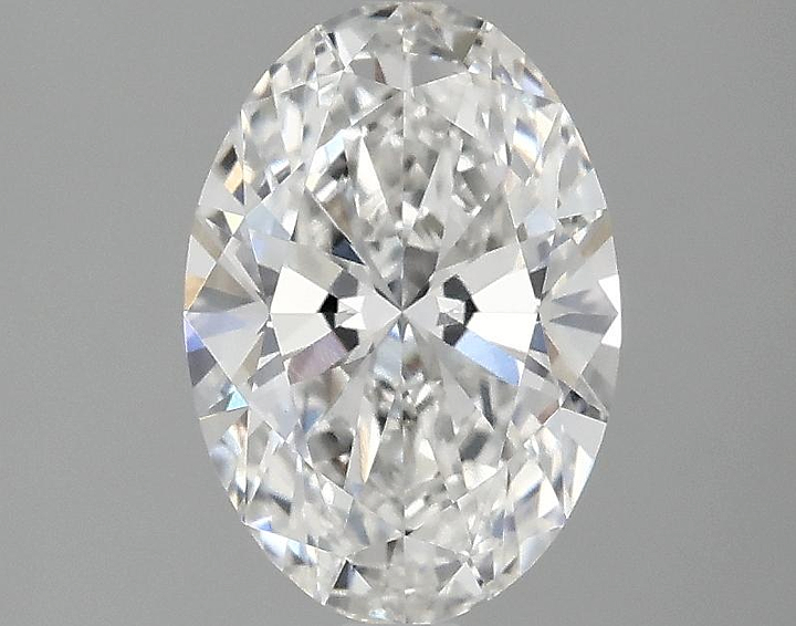 1.45 Carat Oval Shaped Ideal Cut VVS2 IGI Certified Lab Grown Diamond