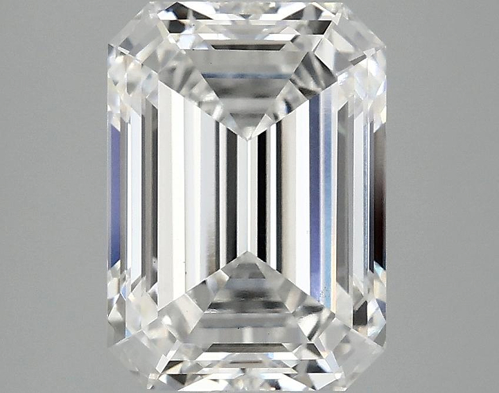 3.04 Carat Emerald Shaped Ideal Cut VS1 IGI Certified Lab Grown Diamond
