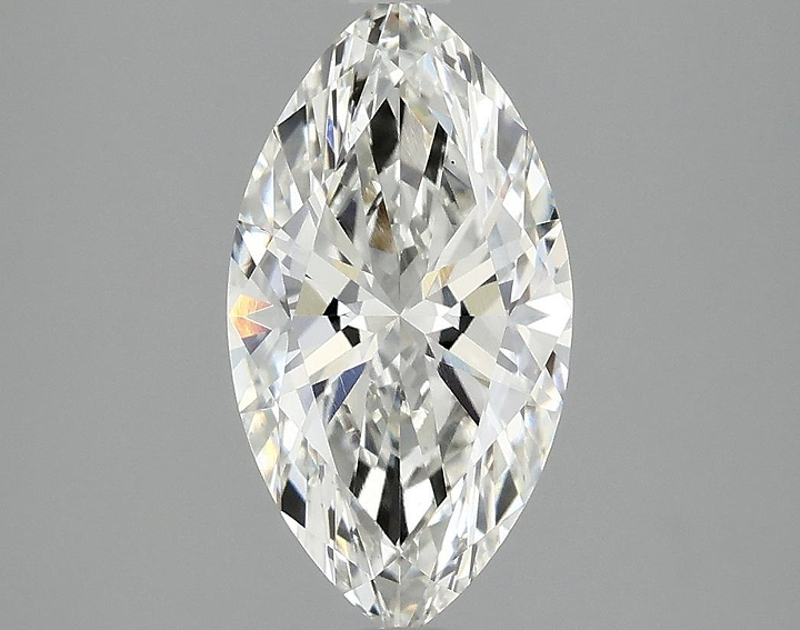1.98 Carat Marquise Shaped Excellent Cut VS2 IGI Certified Lab Grown Diamond