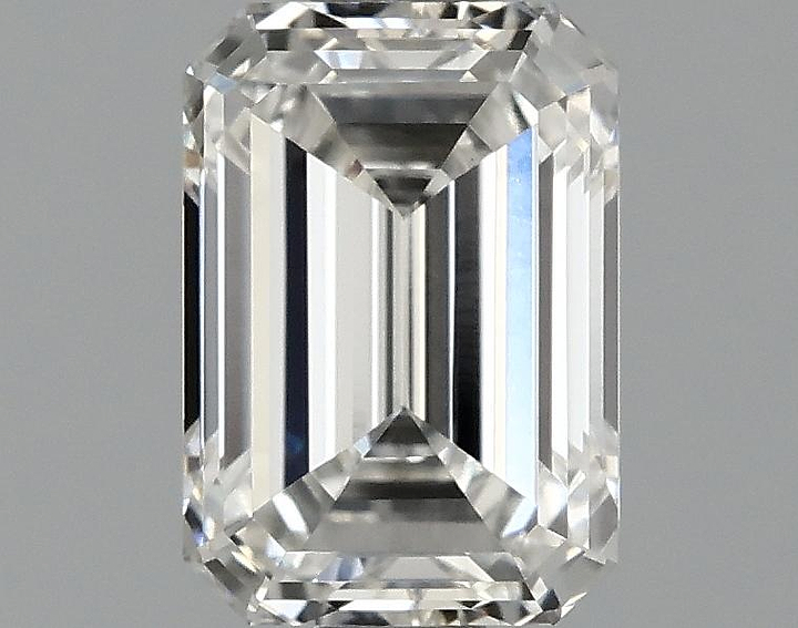 1.04 Carat Emerald Shaped Ideal Cut VVS2 IGI Certified Lab Grown Diamond
