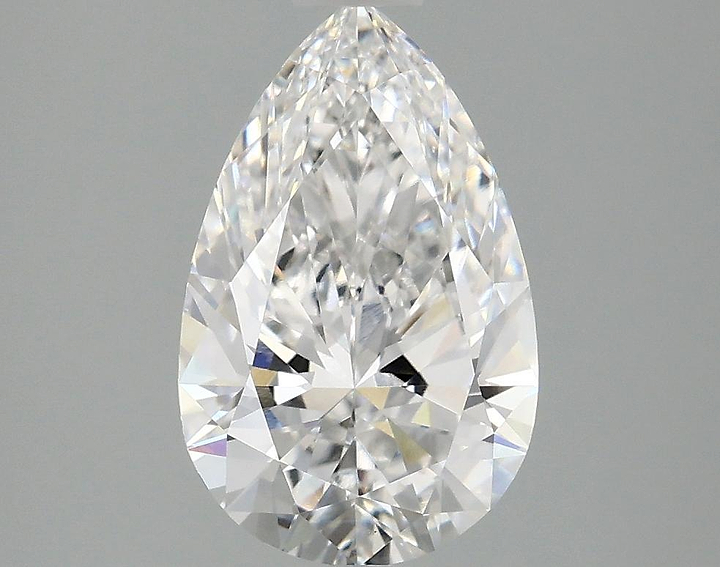 2.08 Carat Pear Shaped Ideal Cut VVS2 IGI Certified Lab Grown Diamond