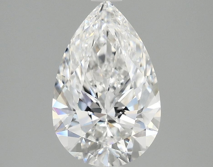 1.97 Carat Pear Shaped Ideal Cut VVS2 IGI Certified Lab Grown Diamond