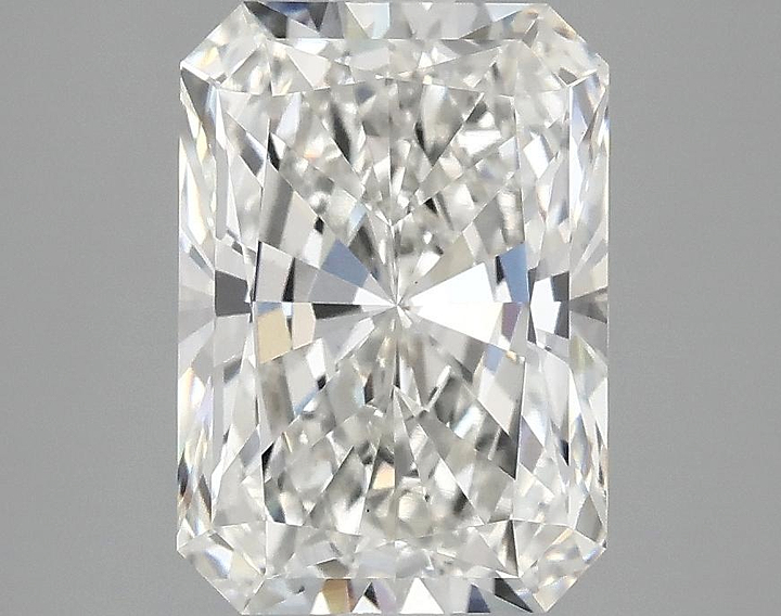 3.08 Carat Radiant Shaped Ideal Cut VS1 IGI Certified Lab Grown Diamond