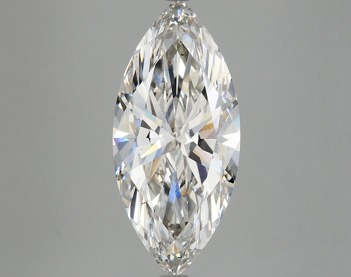 4.14 Carat Marquise Shaped Excellent Cut VS2 IGI Certified Lab Grown Diamond