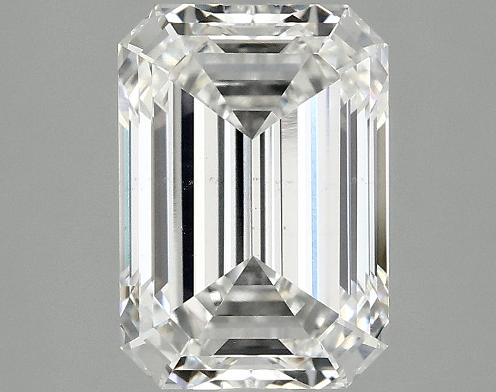 2.98 Carat Emerald Shaped Ideal Cut VS2 IGI Certified Lab Grown Diamond