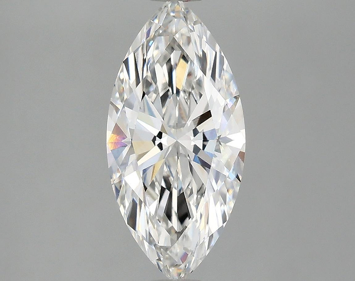 2.03 Carat Marquise Shaped Excellent Cut VVS2 IGI Certified Lab Grown Diamond