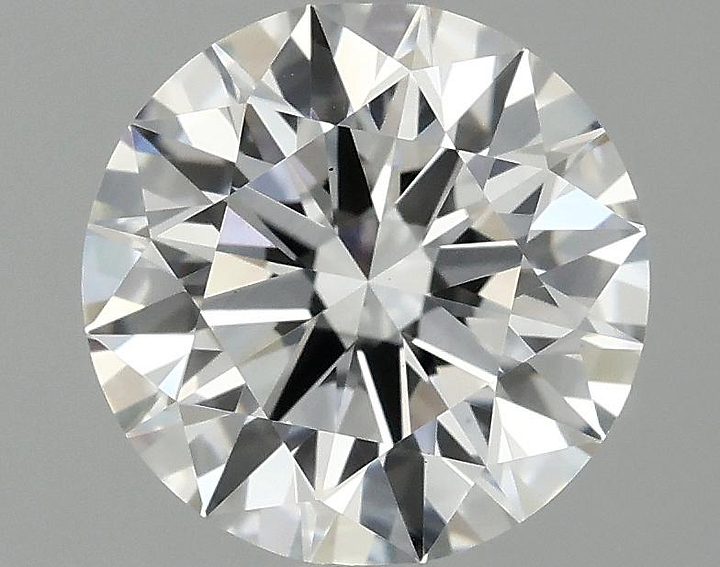 1.58 Carat Round Shaped Ideal Cut VS1 IGI Certified Lab Grown Diamond