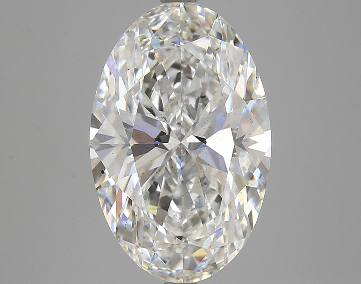 5.47 Carat Oval Shaped Excellent Cut SI1 IGI Certified Lab Grown Diamond