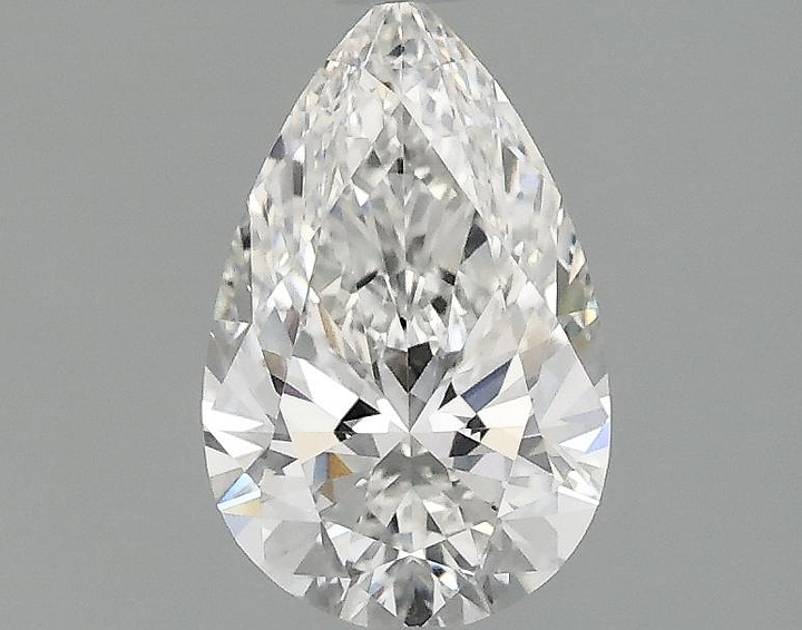 1.05 Carat Pear Shaped Ideal Cut VVS2 IGI Certified Lab Grown Diamond